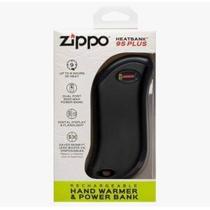NEW Zippo Heatbank Rechargeable Hand Warmer